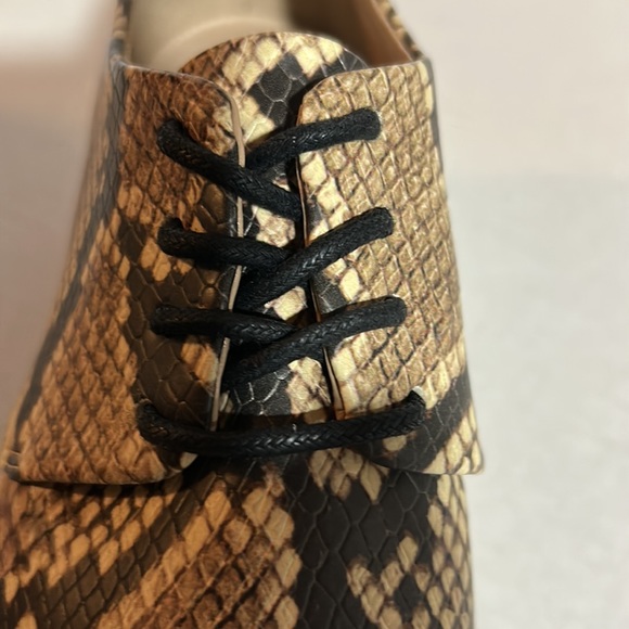 Aldo lovirede faux Snakeskin wedge Platform shoes - Picture 6 of 7